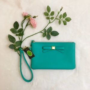 Turquoise Kelly&Katie Wallet/bag -7x4.5 inch